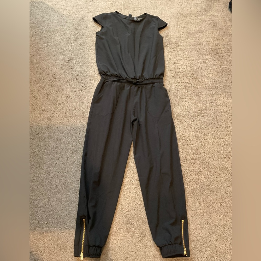 Albion Fit Black Jumpsuit Girls 12
